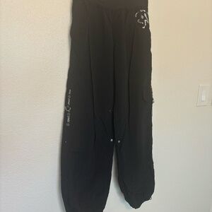 Vintage ZUMBA Black Cargo Pants